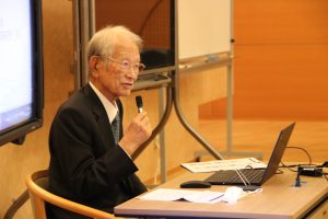 京都大学元総長・国際高等研究所所長　松本紘先生