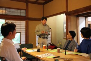 土井隆雄特定教授 グループワーク