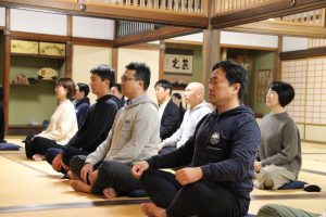 妙心寺　坐禅